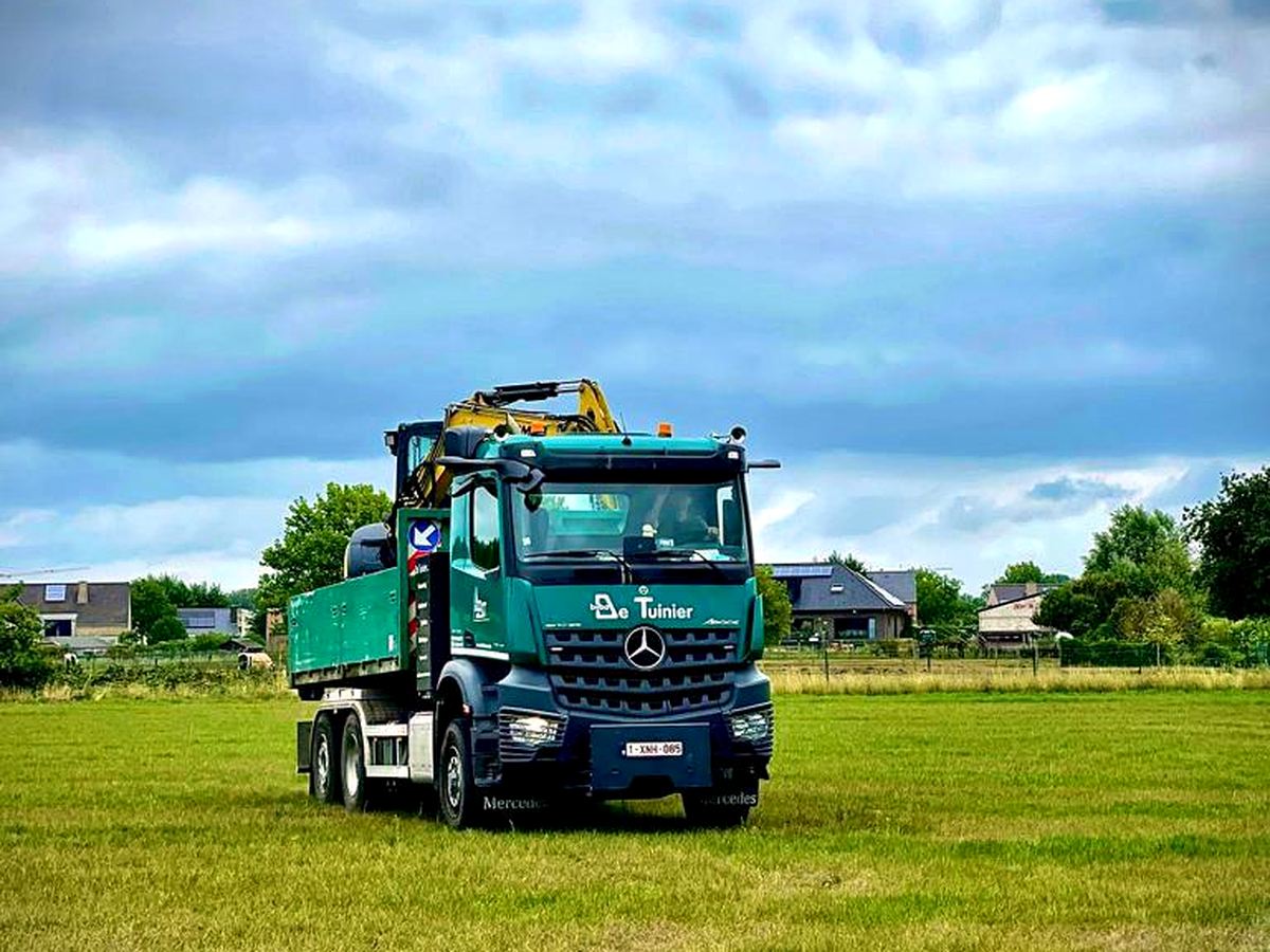 Vrachtwagen van De Tuinier